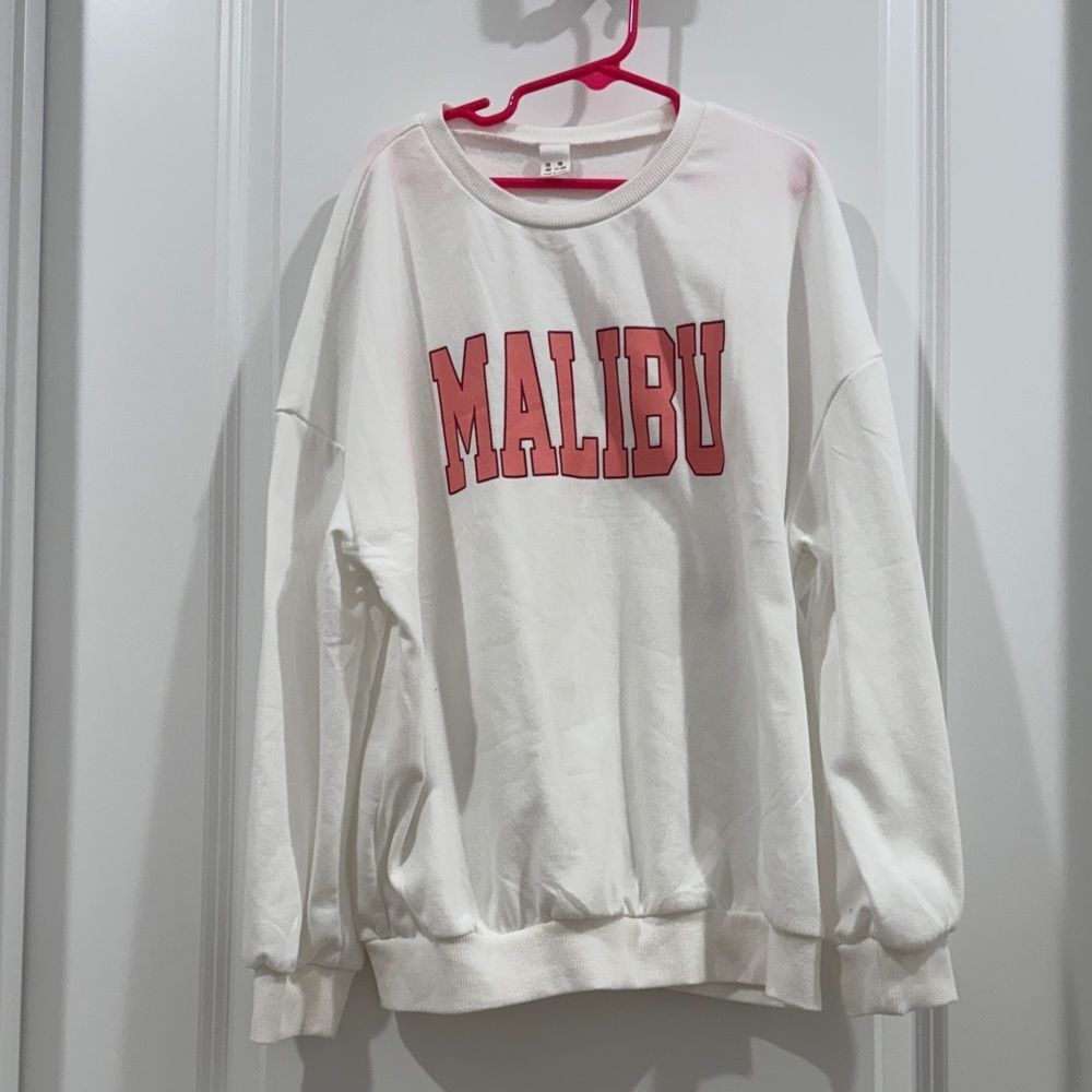 White Malibu Sweater